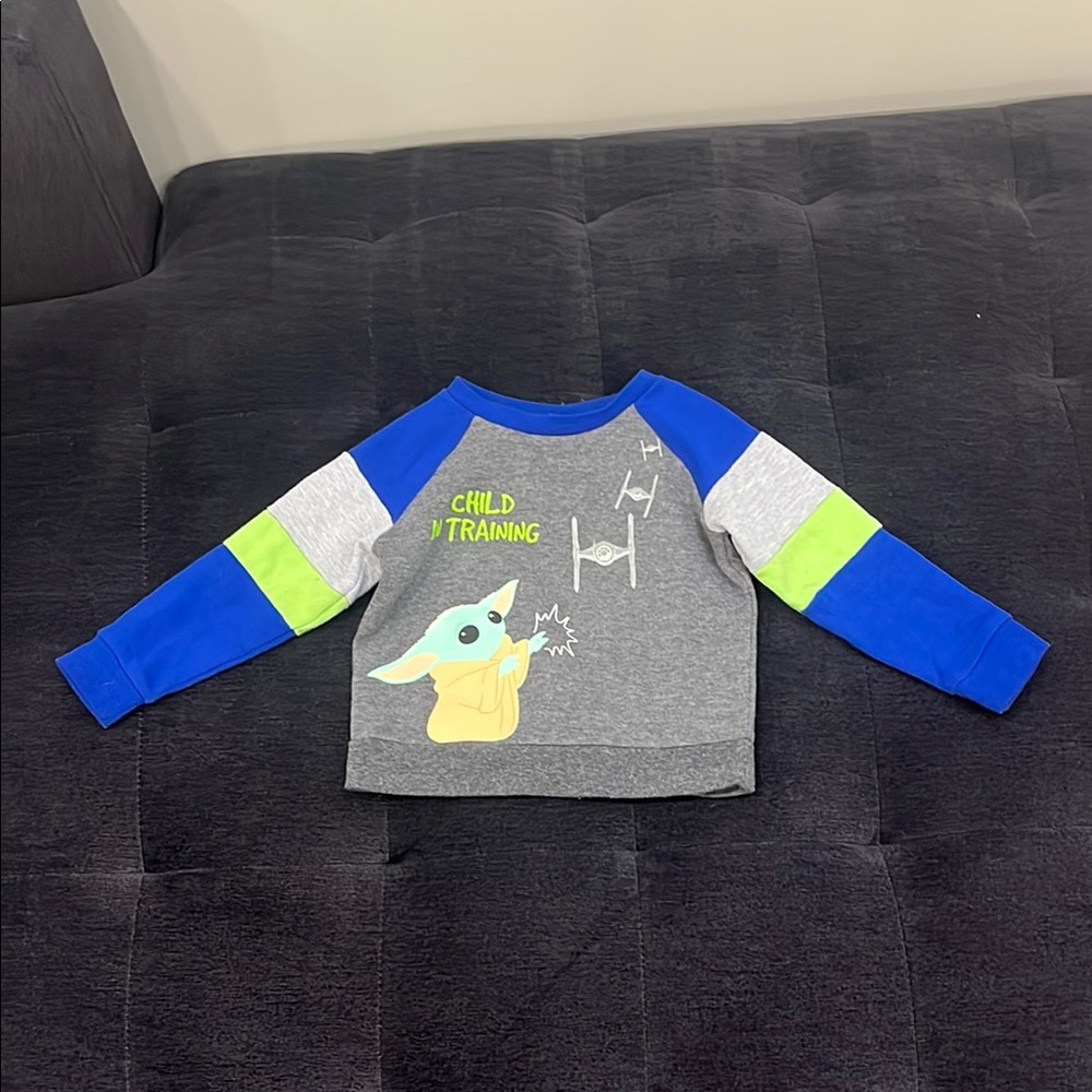 Yoda Child in Training Sweatshirt